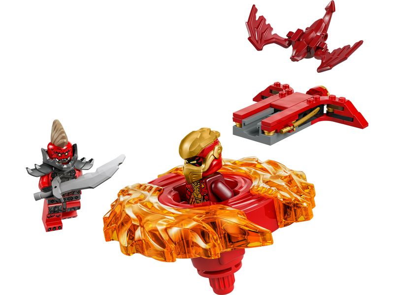 LEGO® Ninjago Kais Drachen-Spinjitzu-Spinner 71823 Spielset mit Spinner und 2 Minifiguren