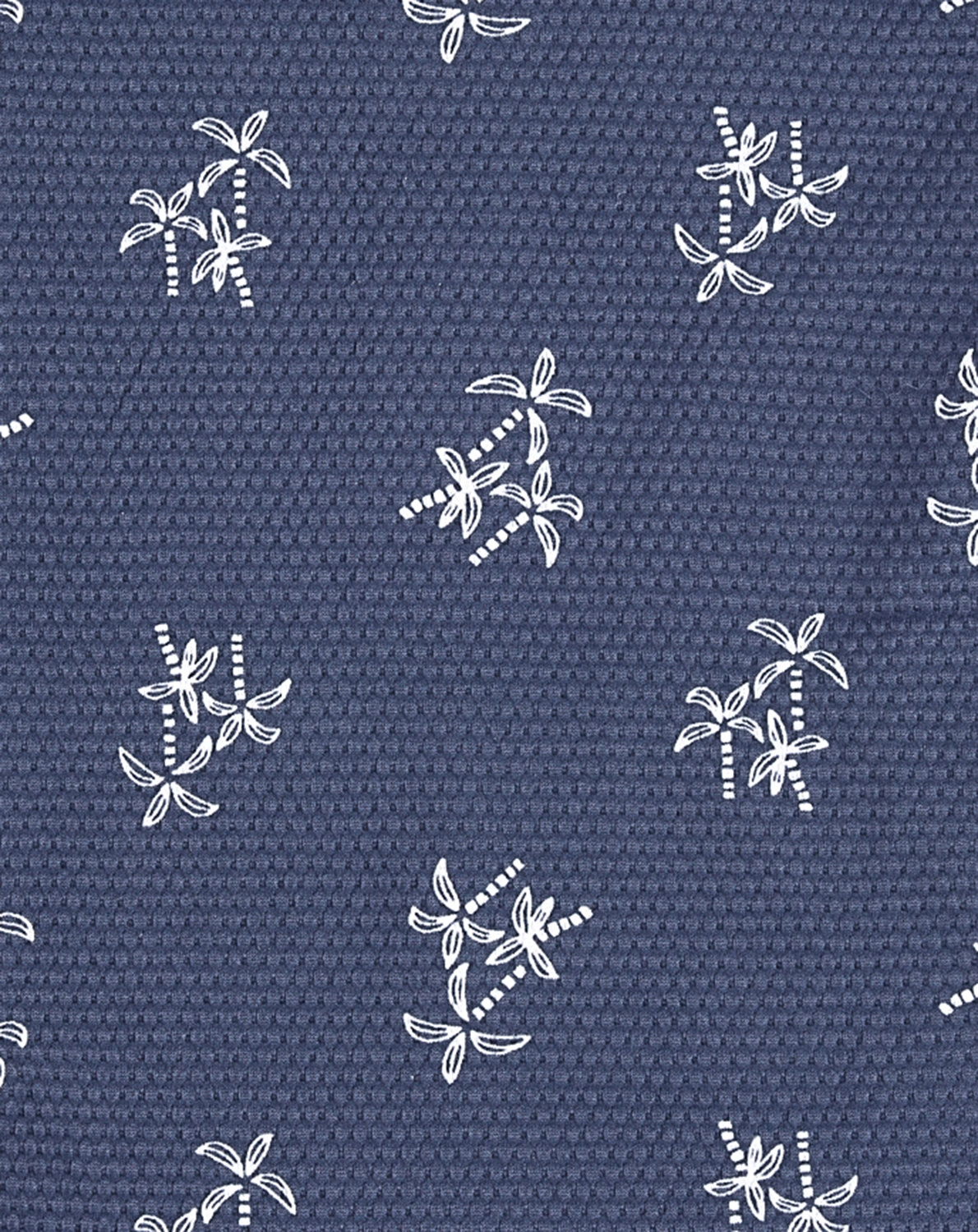 Schwimmanzug PALMEN kurz in blau