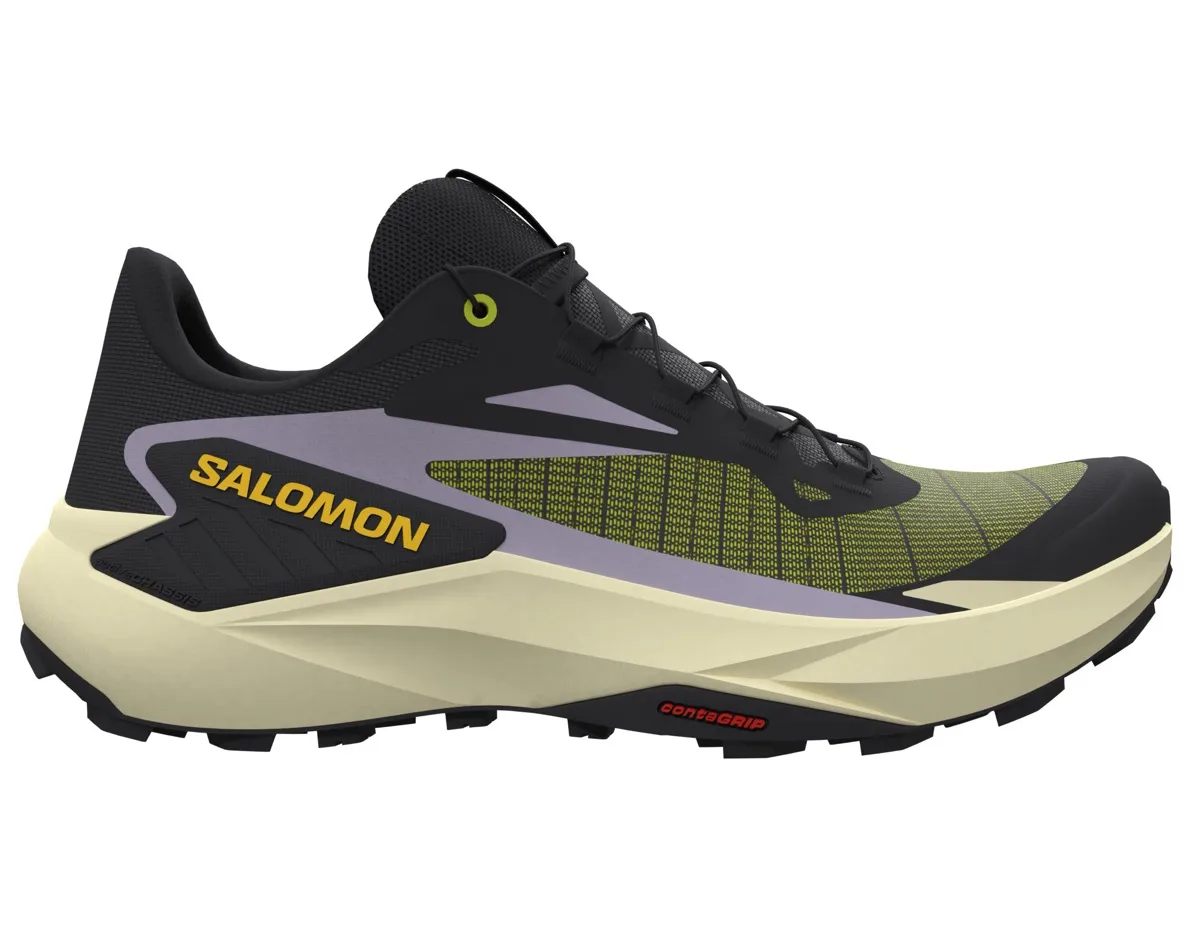 Salomon Women's Genesis Black / Sulphur Spring / Orchid Petal