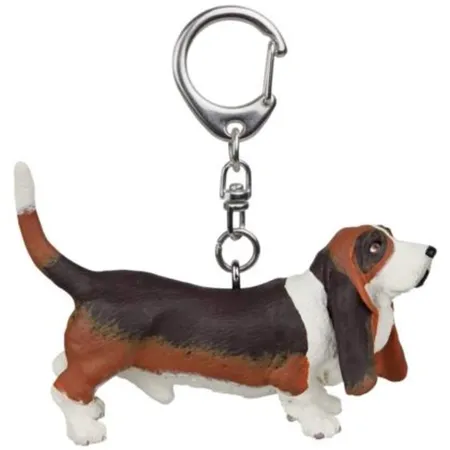 Papo 02004 Schlüsselanhänger Basset Hound