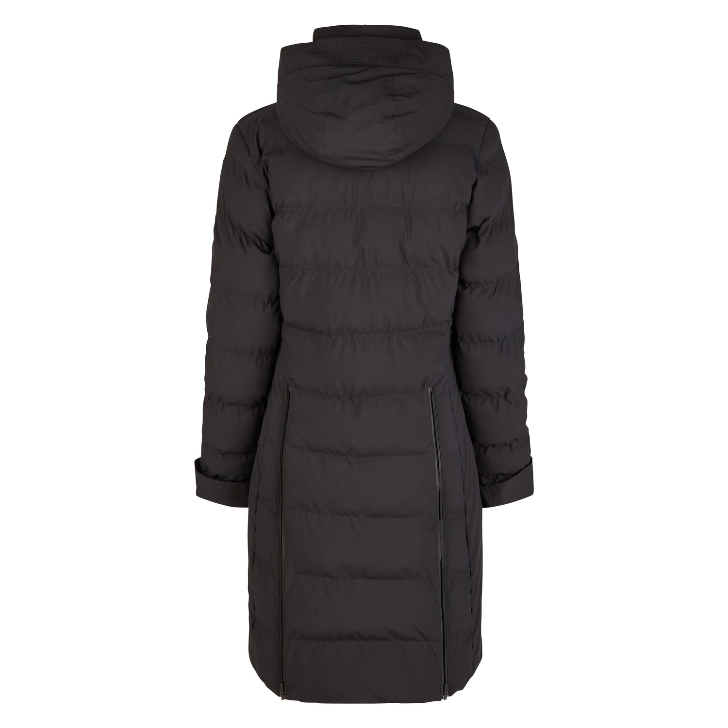 PIKEUR Athleisure Stepp-Reitmantel - black