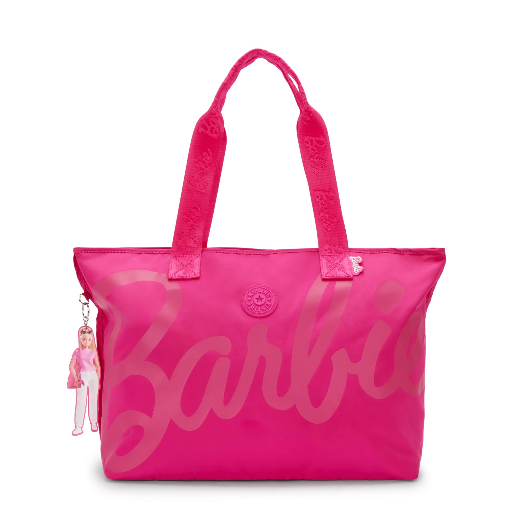 JACEY M Grand sac fourre-tout Barbie™ avec passant pour valise - Power Pink