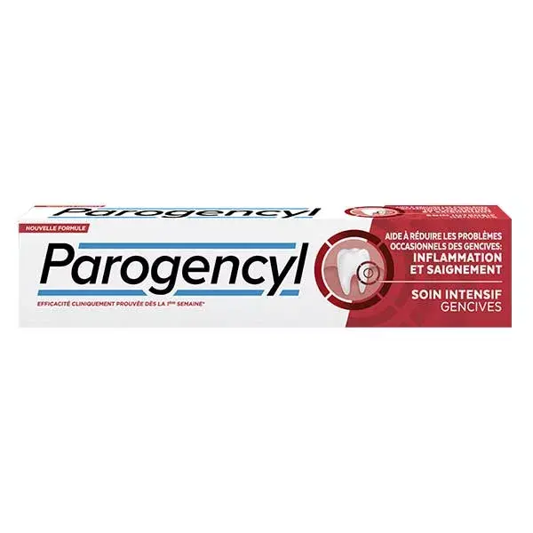 Pasta de dentes Parogencyl para cuidado intensivo das gengivas 75ml