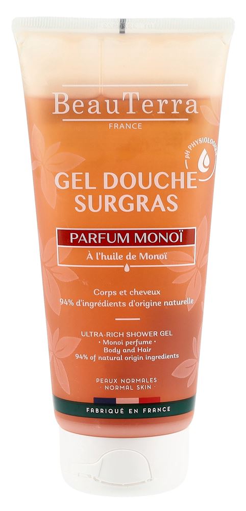 BEAUTERRA Duschgel<br>200 ml, Tube, Gel, reichhaltig Monoi