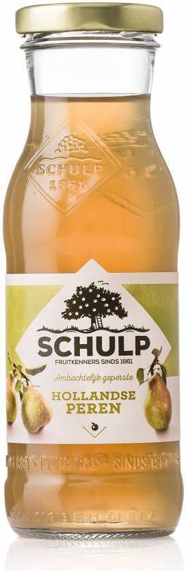 Schulp ambachtelijke perensap 200 ml