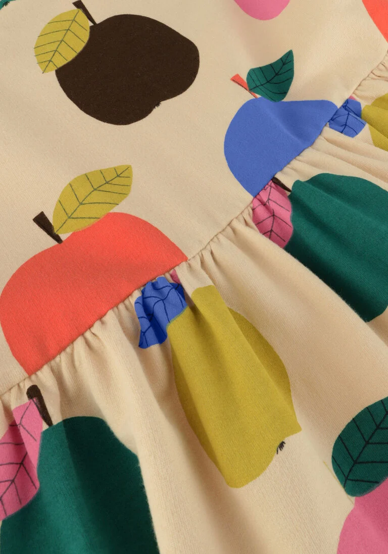Jelly Mallow multi jelly mallow midi jurk colourful apple dress