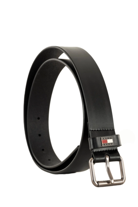 Ceinture tommy jeans roller buckle 3 bds black
