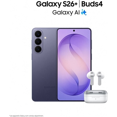Smartphone Samsung Galaxy S26+ 256 Go Bleu