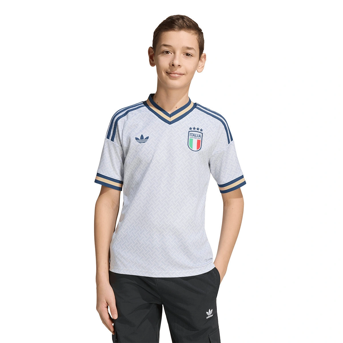 Camisola adidas Itália Segundo equipamento Mundial 2026 Criança