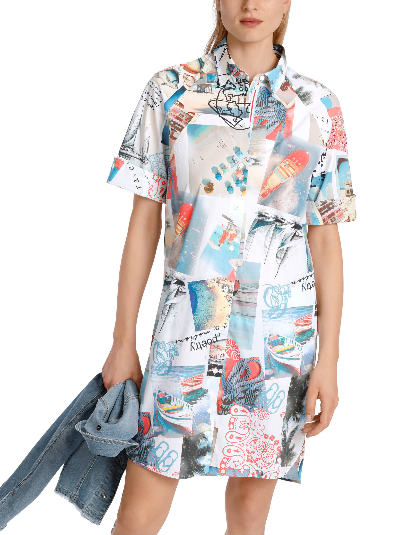 Marc Cain| Damen Hemdblusenkleid