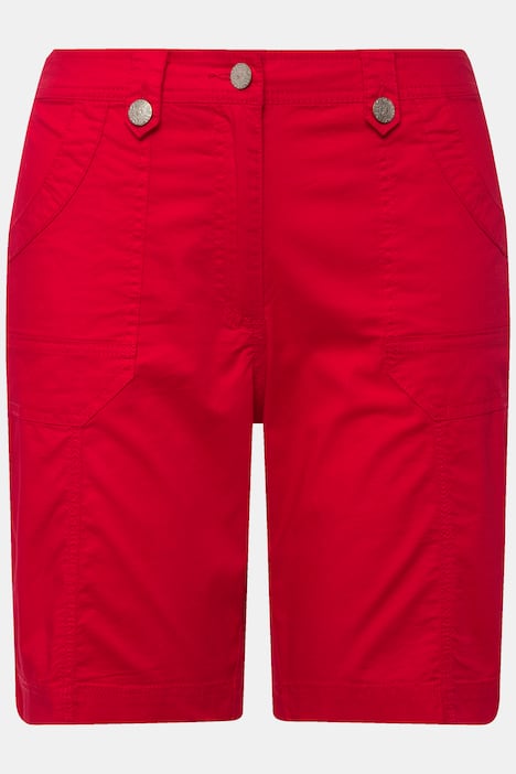 Cargo-Bermuda, Komfortbund, 4-Pocket-Schnitt