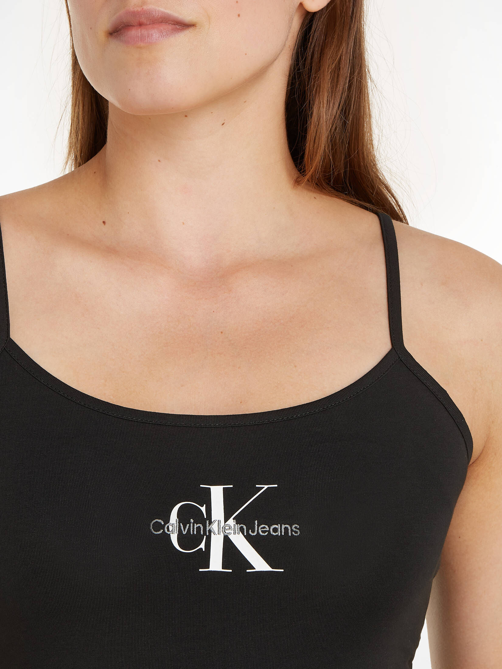 CALVIN KLEIN JEANS| Damen Kleid MONOGRAMM-CAMI Slim Fit