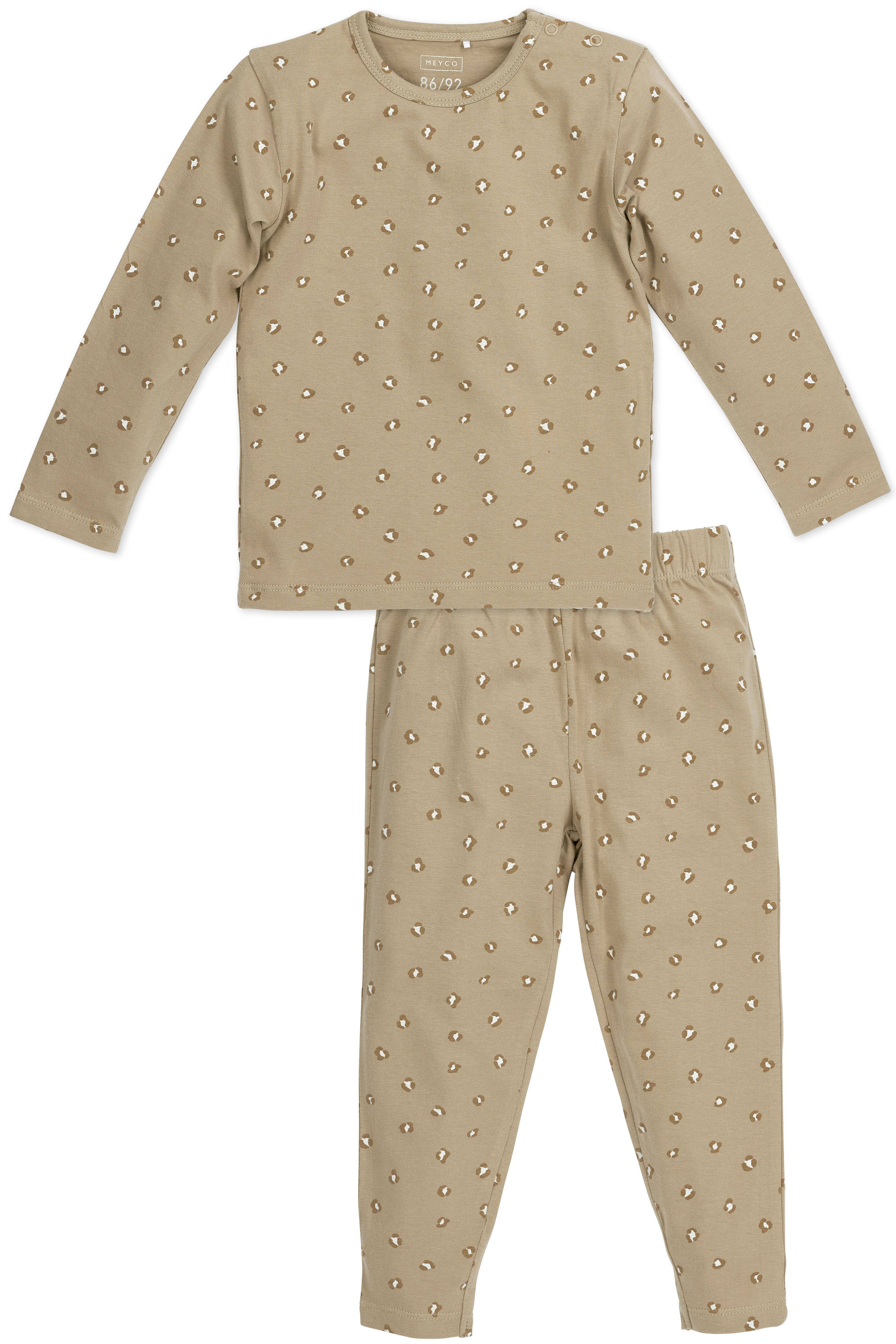Meyco pyjama Mini Panther Sand