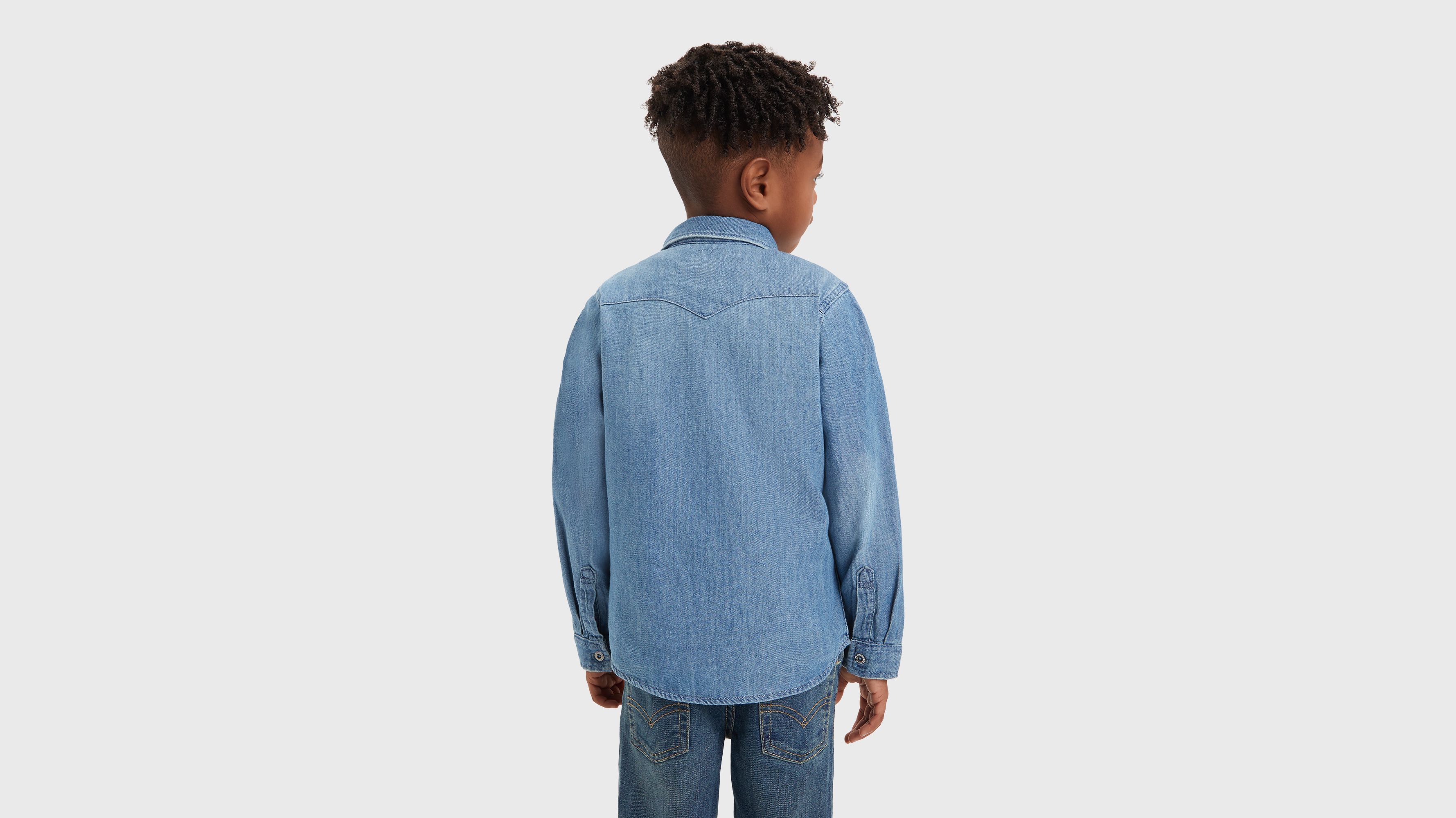 Chemise Western Barstow - Vintage Stone - Bleu