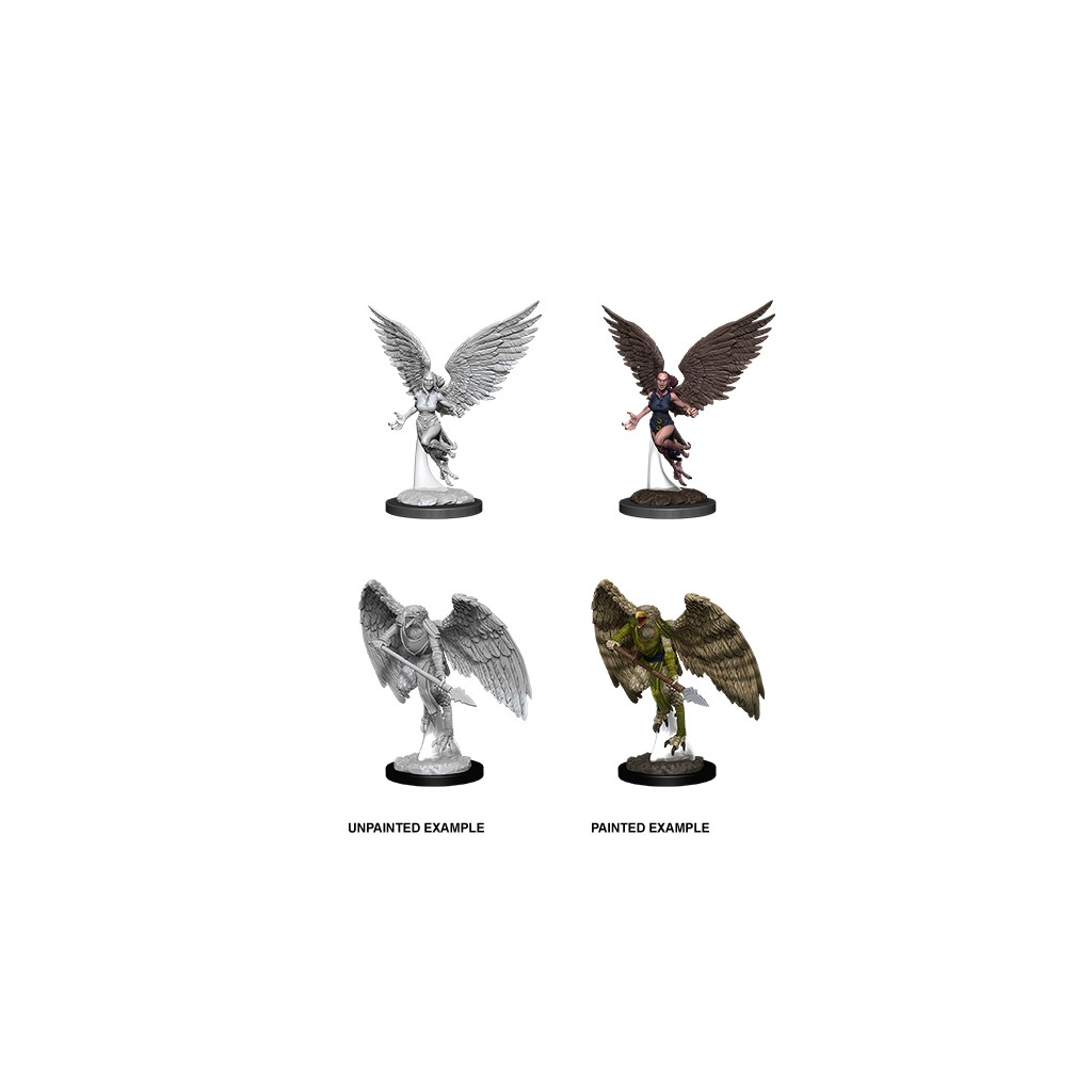 D&D Nolzur's Marvelous Unpainted Miniatures: Harpy & Arakocra