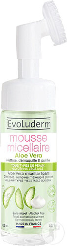 Evoluderm Mousse Micellaire Aloe Vera 150ml