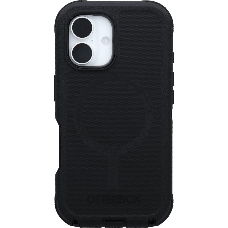 OtterBox Defender Series pour MagSafe pour iPhone 16, Noir