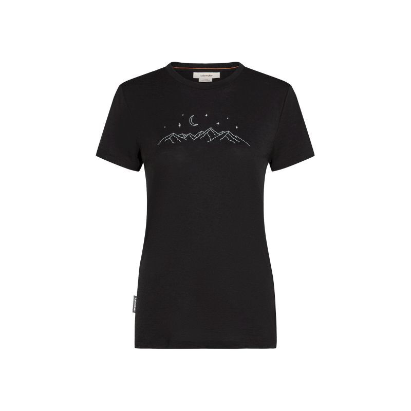 Merino 150 Tech Lite SS Tee Sparkling Stars - T-shirt en laine mérinos femme
