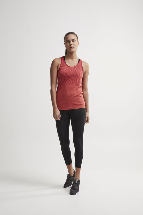 Craft Cool Comfort She Racerback baselayer top Rød