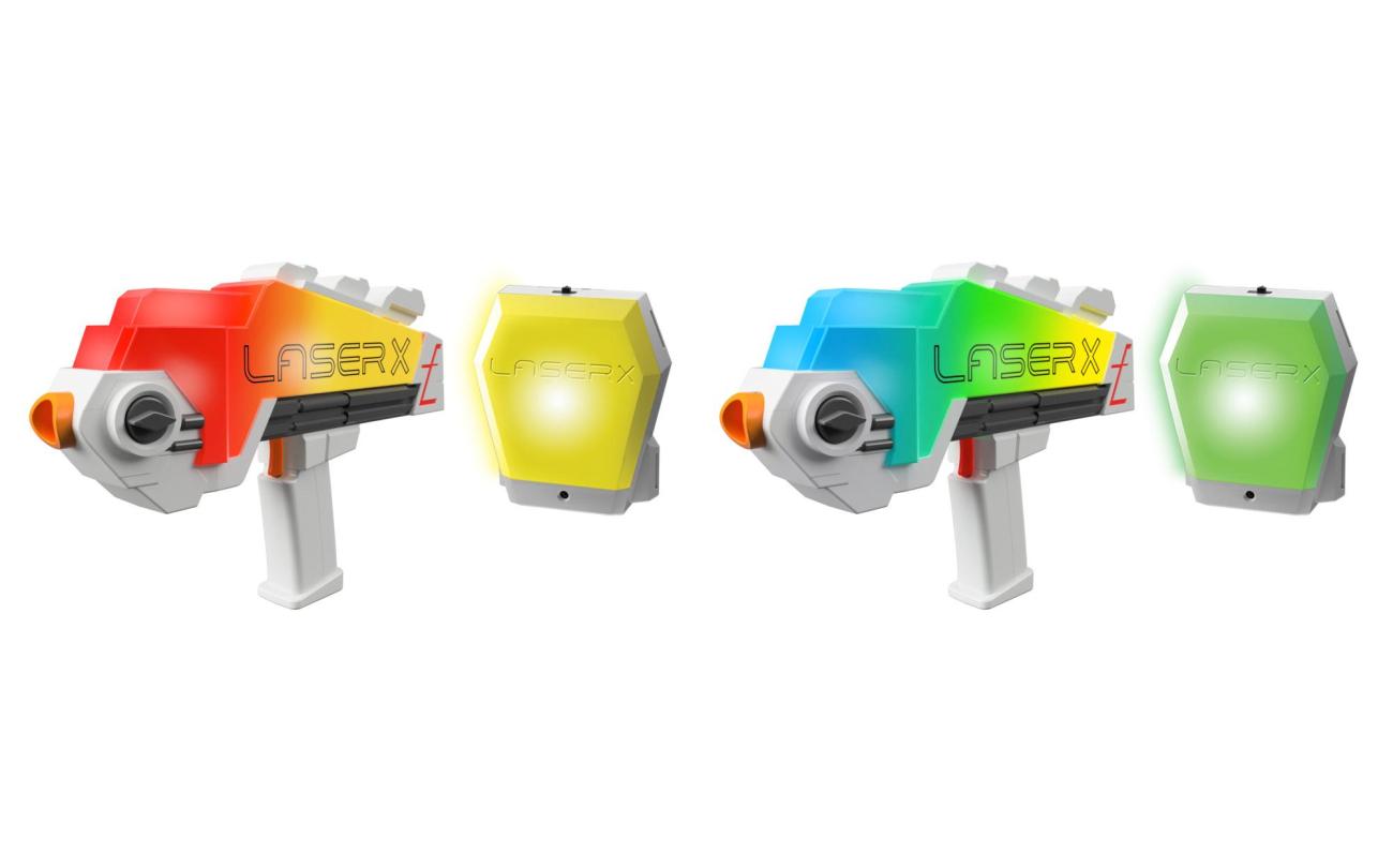Laser X Ultra Double Blasters lasergunset 2 speler