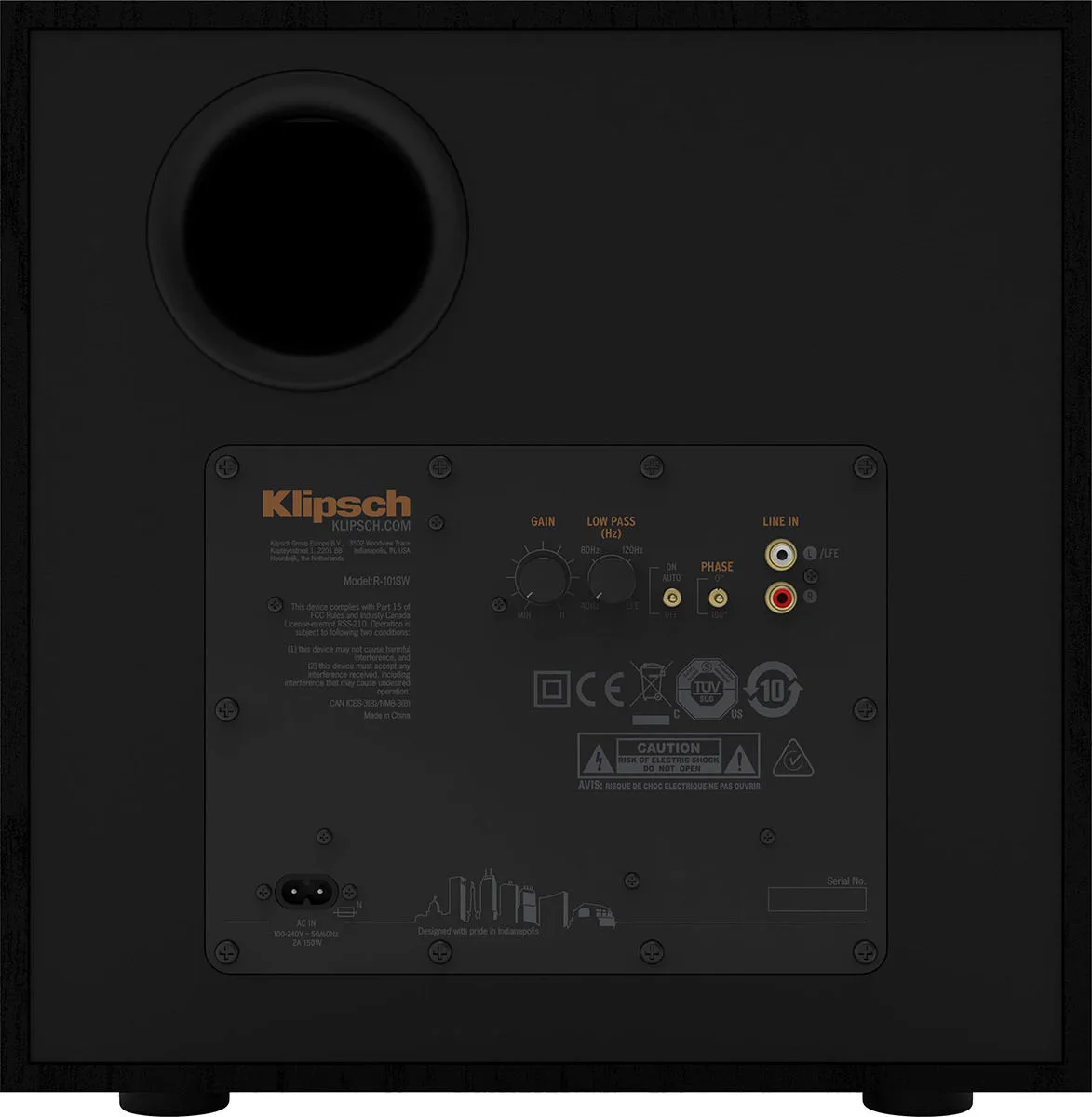 Klipsch R-101SW Caissons de basses