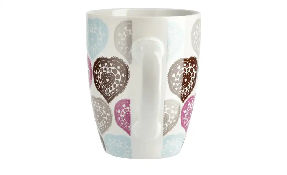 Kaffeebecher Herzen, 4er-Set