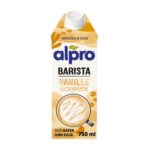 Alpro Baristadrink Vanillegeschmack