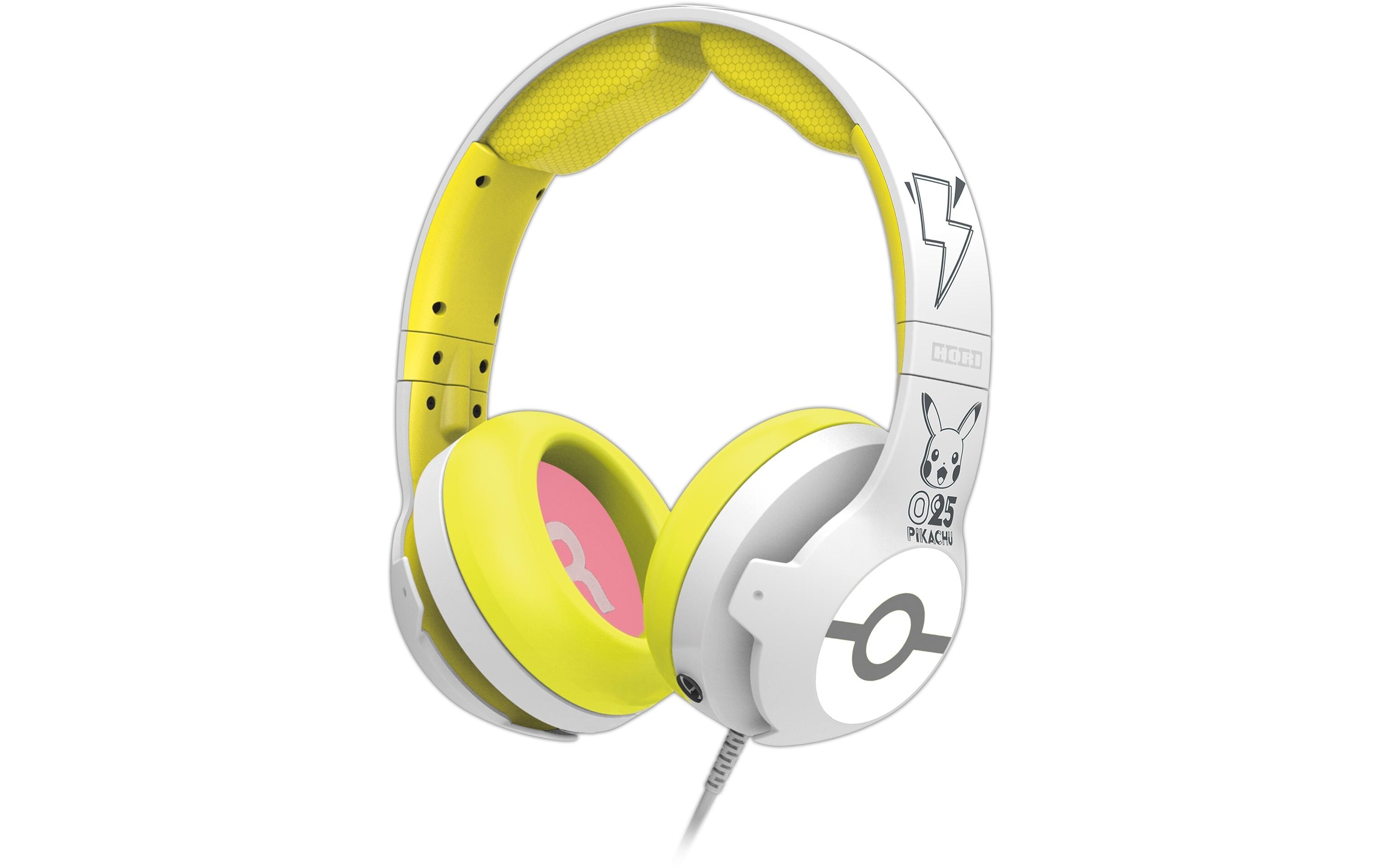 Headset Pikachu – Pop WeissKomfortables Gaming-Headset für die Switch im Pokémon Design