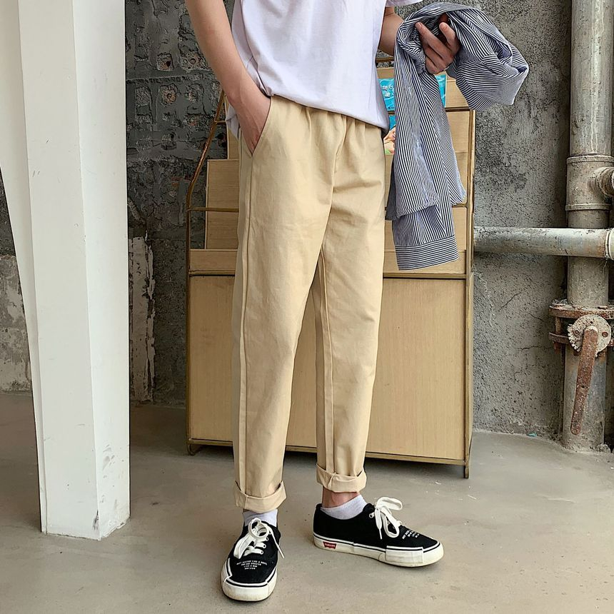 Acritius - Cropped Straight Leg Broek