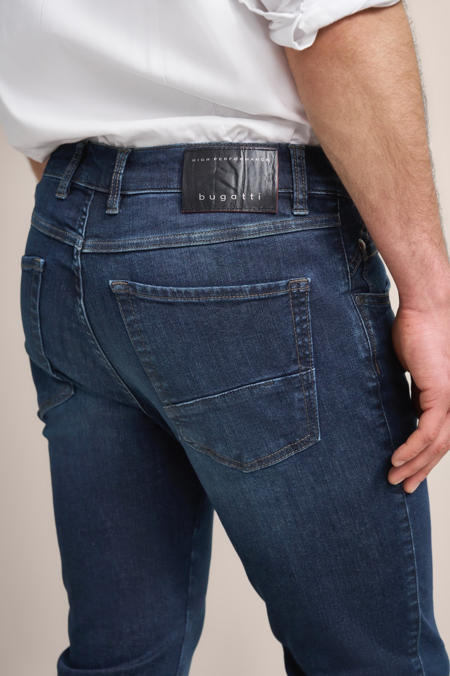 bugatti 5-Pocket-Jeans »Basic Essentials«, Flexcity-Stretch