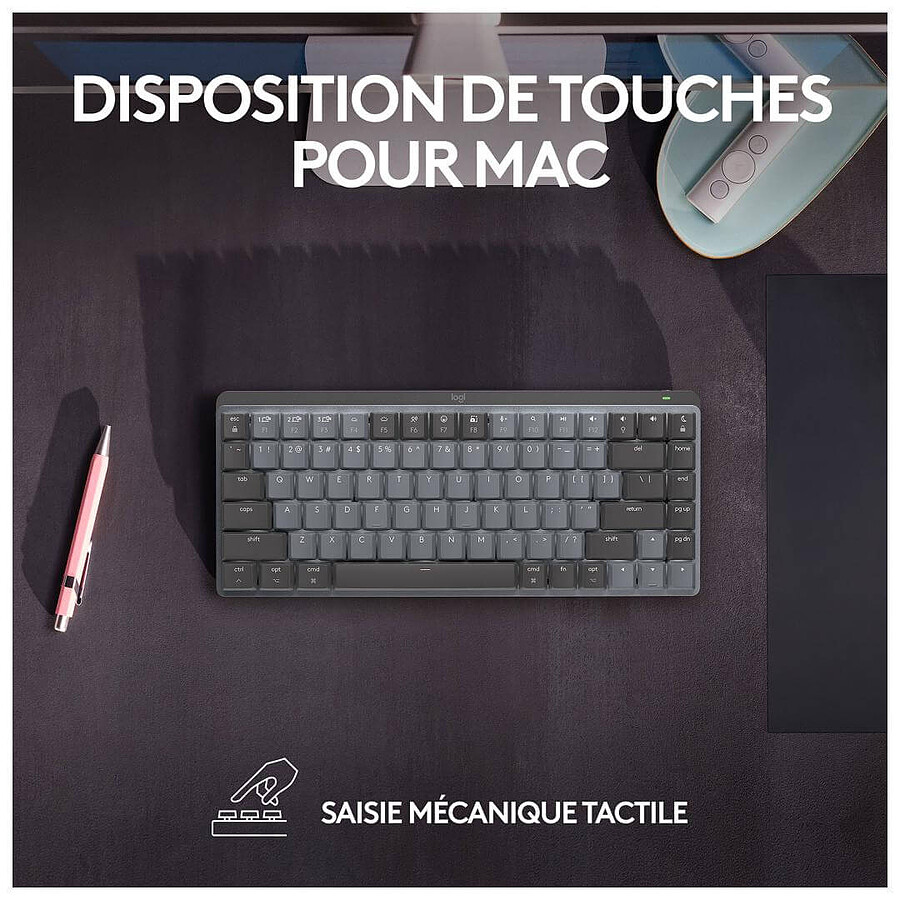 Logitech MX Mechanical Mini for Mac - Gris Sidéral