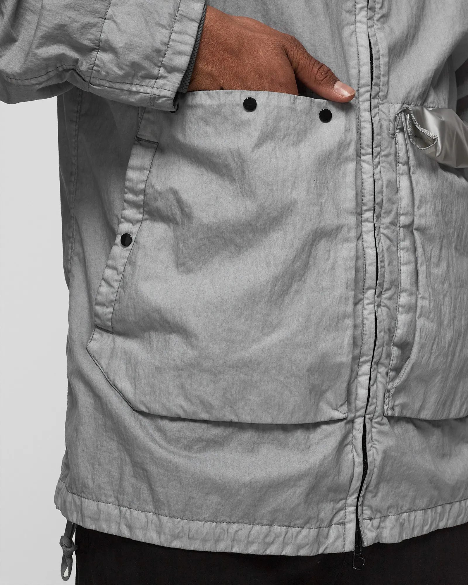 C.P. Company 50 FILI GUM MIXED MOUTERWEAR - MEDIUM JACKET
