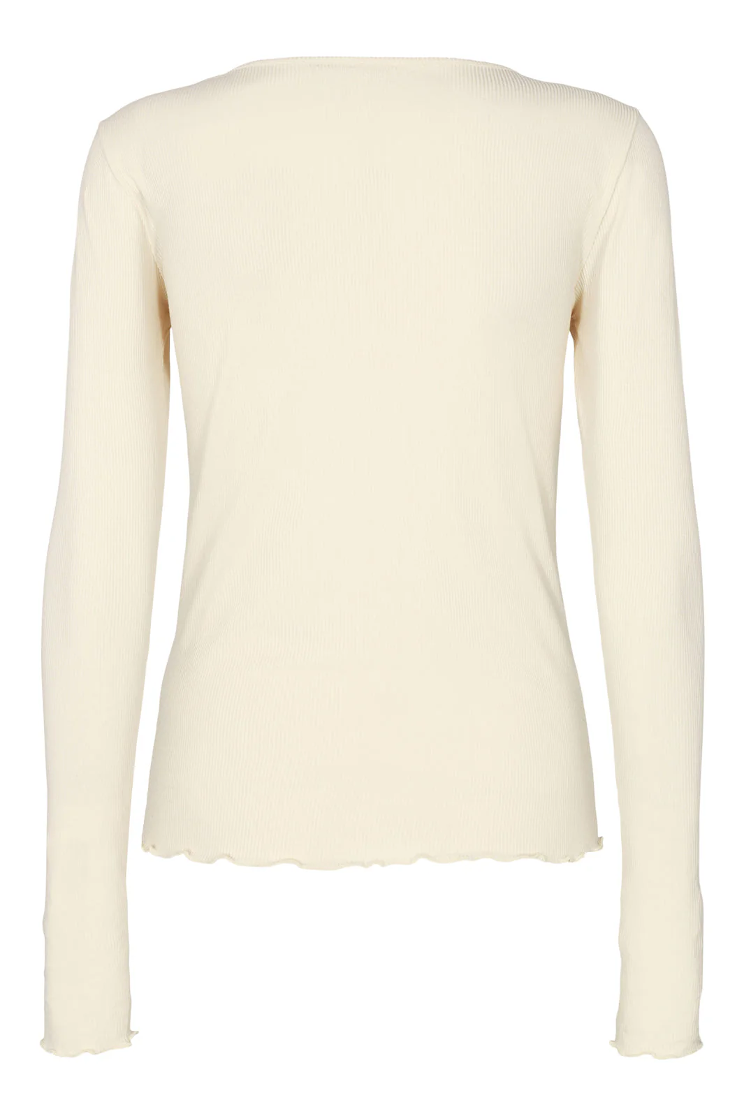 Liberte Natalia LS Round Neck Blouse off white