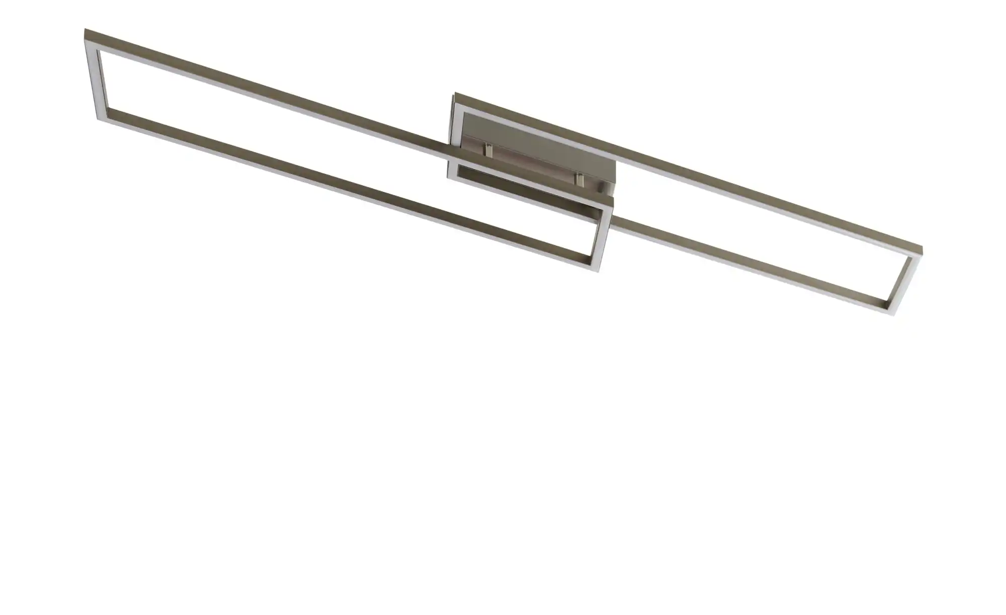 Paul Neuhaus LED-Deckenleuchte, 2-flammig, Nickel-matt