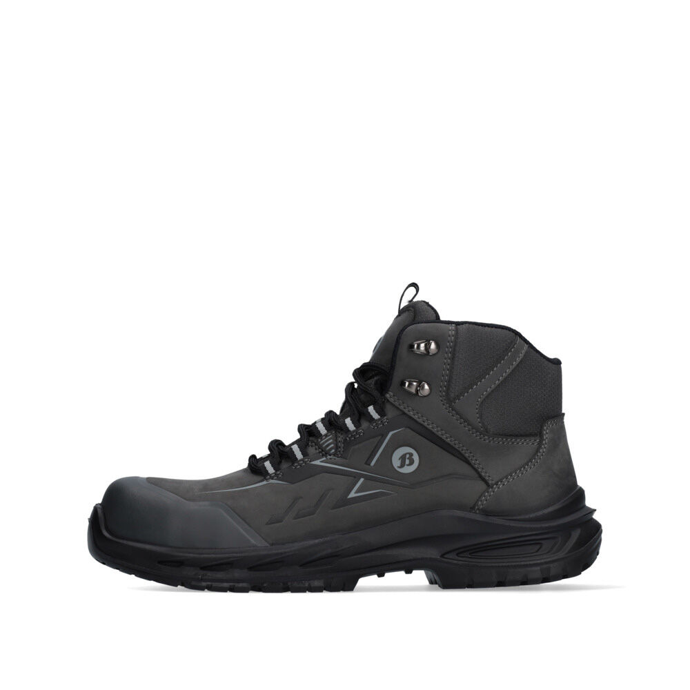 Bata Sand XW - Brede Leest - Werkschoenen - Donkergrijs - 38