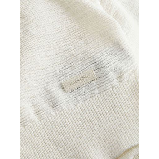 Calvin Klein V-hals Striktrøje, Yah Egret, XXL