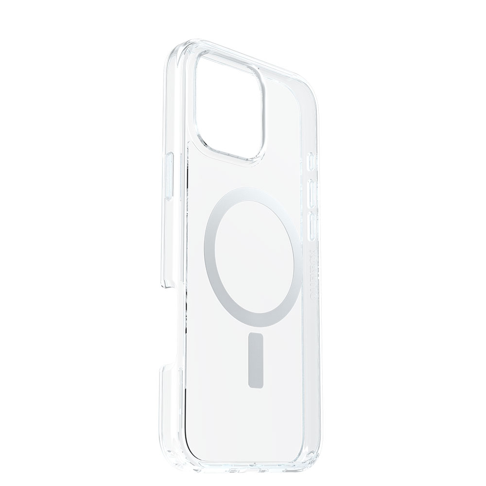 iPhone 16 Pro Max Outdoor Case Hülle mit MagSafe Symmetry Series Recycelter Kunststoff (77-96417) - Transparent