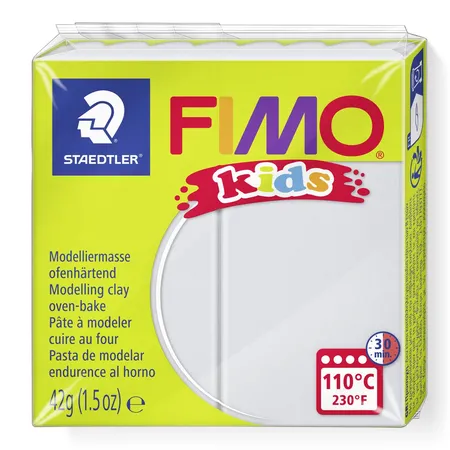 STAEDTLER® FIMO® kids Normalblock, 42 g, hellgrau