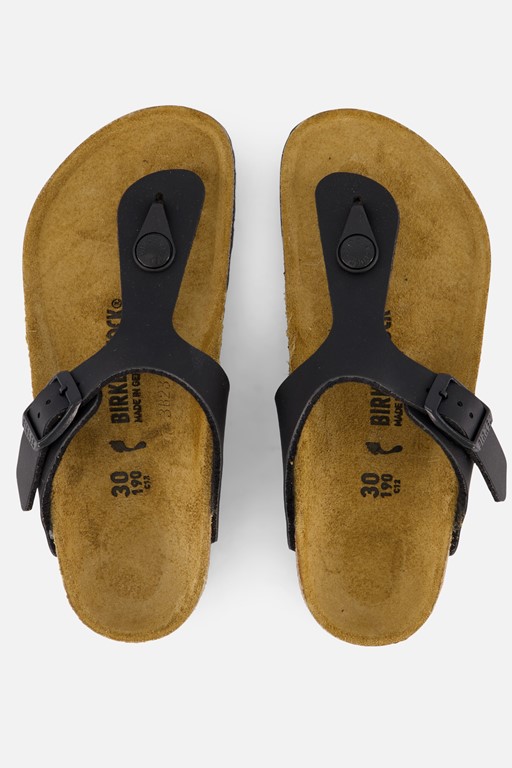 Birkenstock Gizeh Slippers zwart