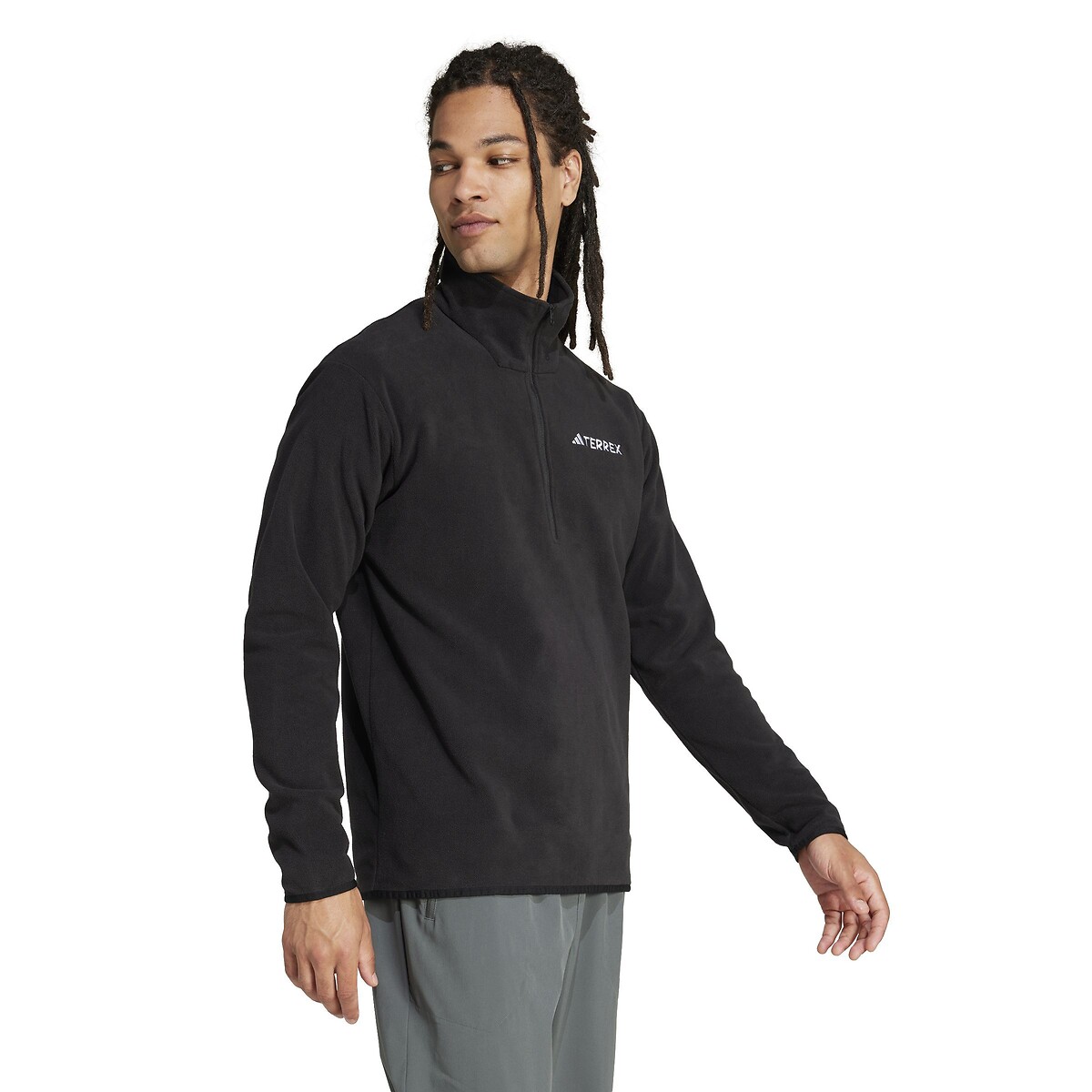 Jaqueta de fleece adidas Performance Terrex Essential com meio zíper