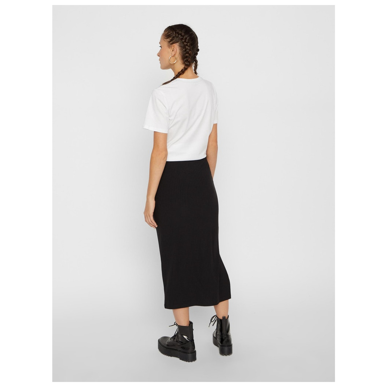 Pieces PCKYLIE MW MIDI SKIRT NOOS
