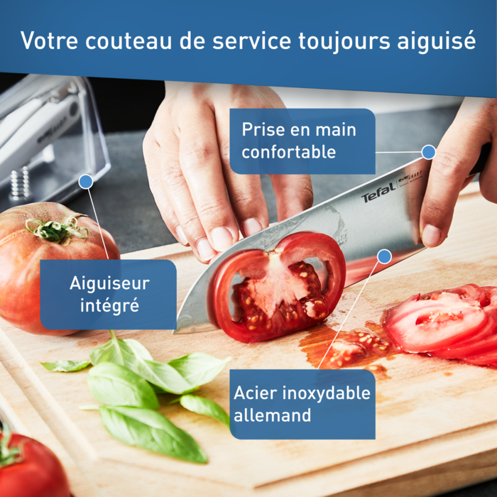 Ever Sharp couteau + aiguiseur