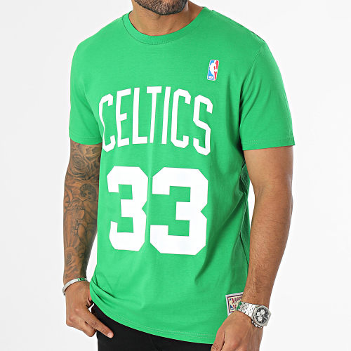 Tee Shirt Team Logo Boston Celtics Vert