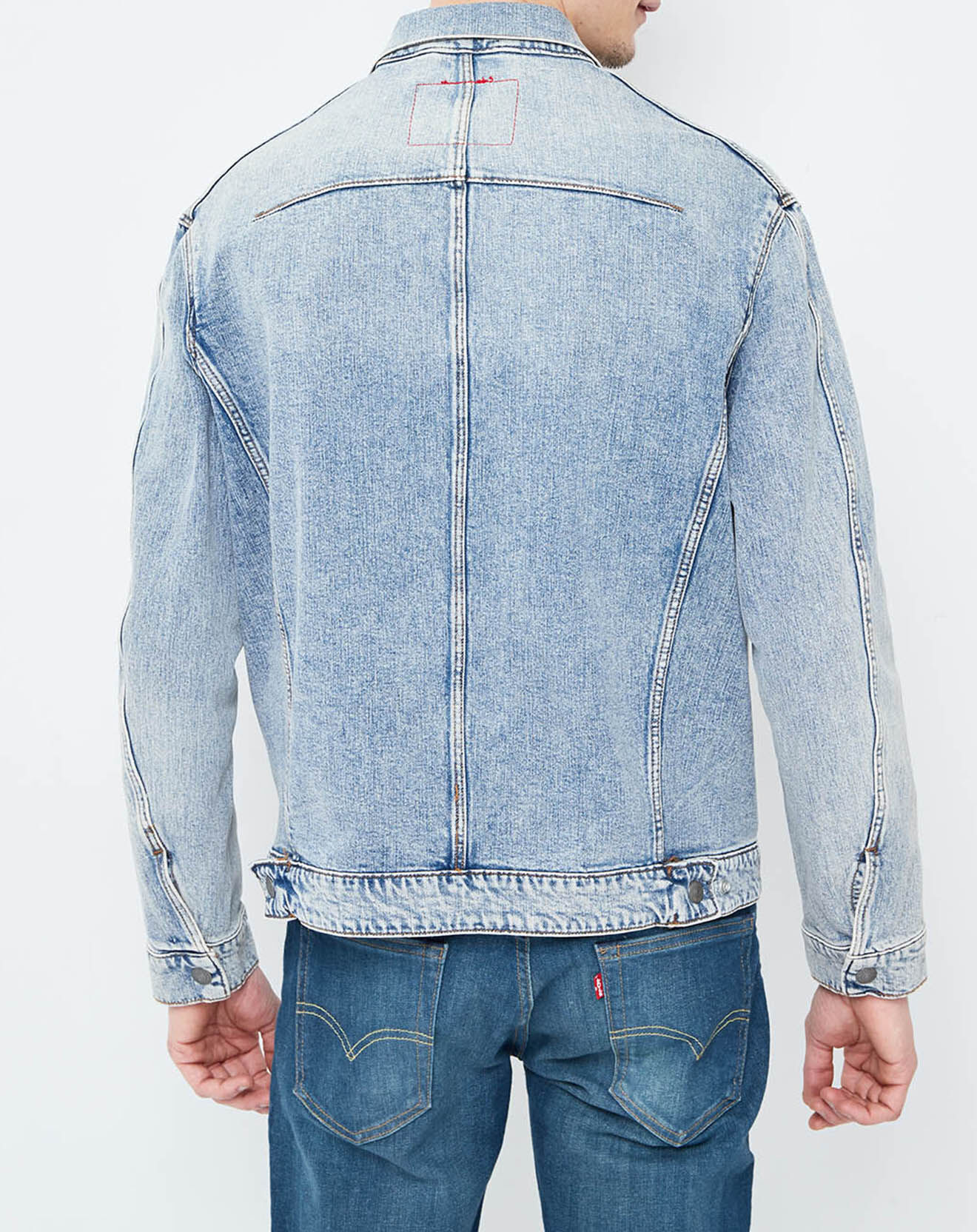 Levi's® Veste Trucker Sugarcubes bleue