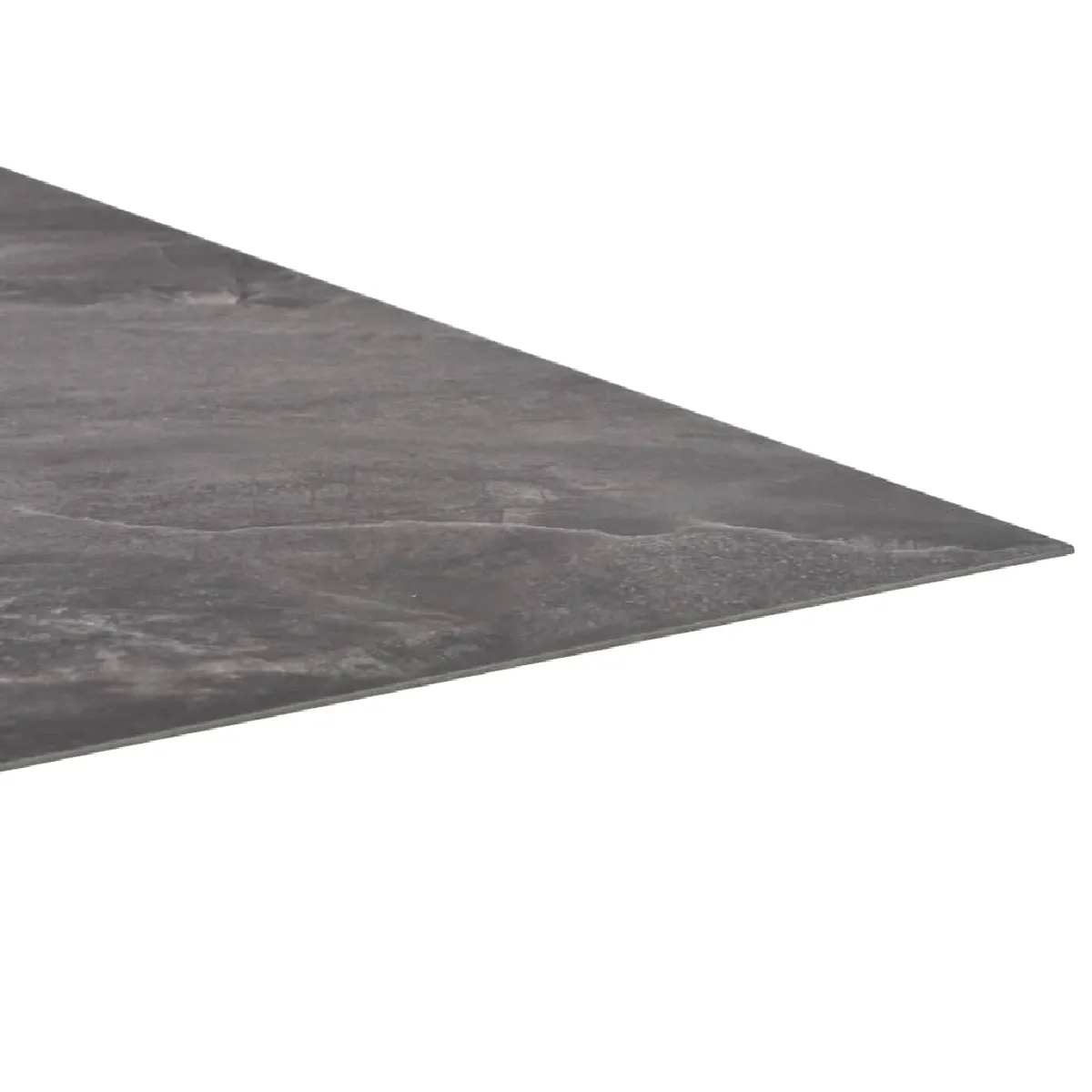 VidaXL Dalles de Plancher - 5,11 m² PVC Noir