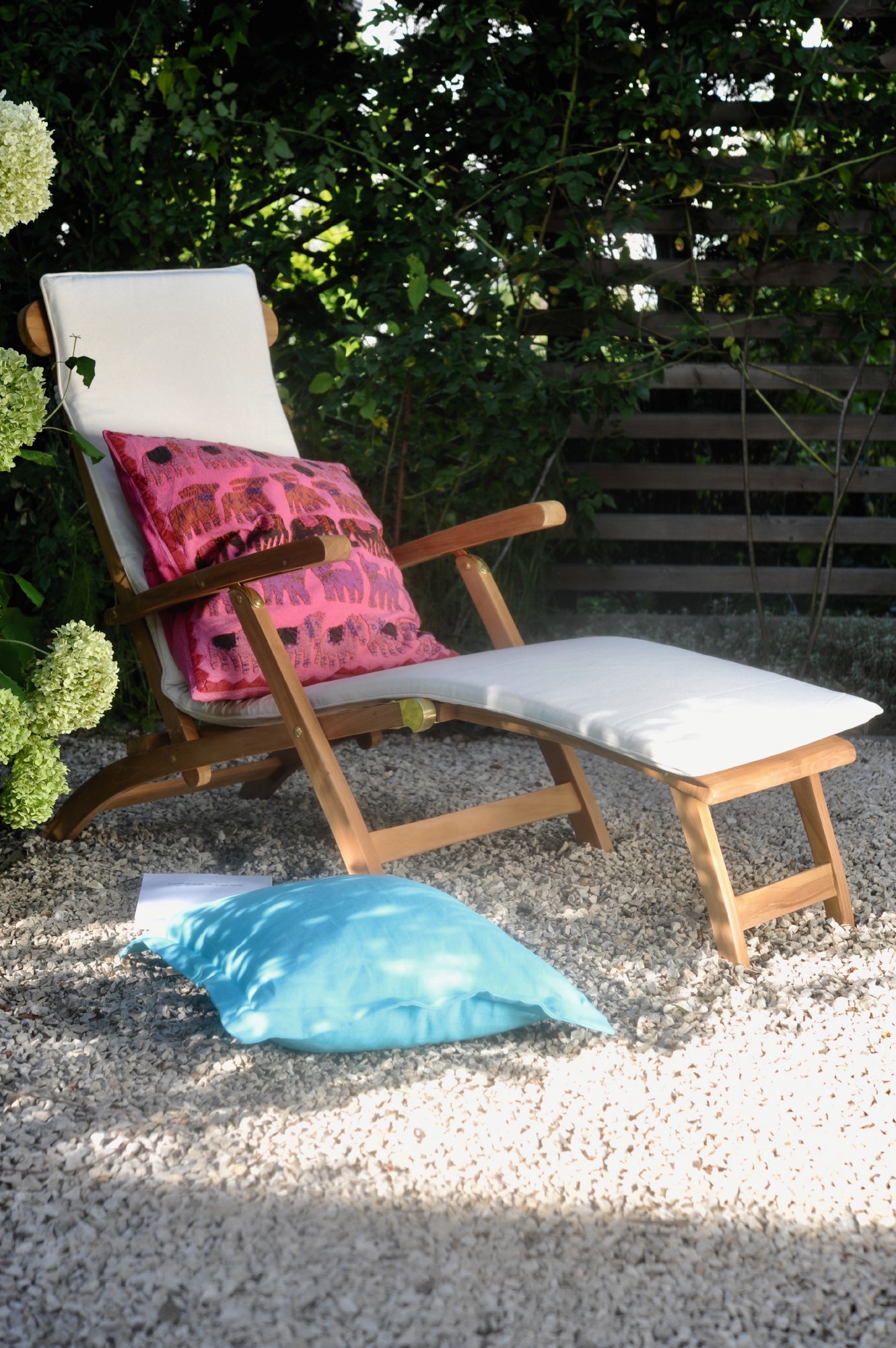 Deckchair aus Teak, natur, L 155 cm, B 66 cm, H 100 cm günstig bestellen