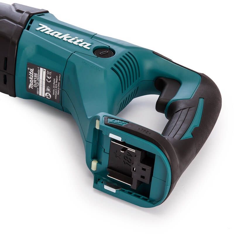 Makita DJR186RFE 18V Li-ion accu reciprozaag set (2x 3.0Ah) in koffer