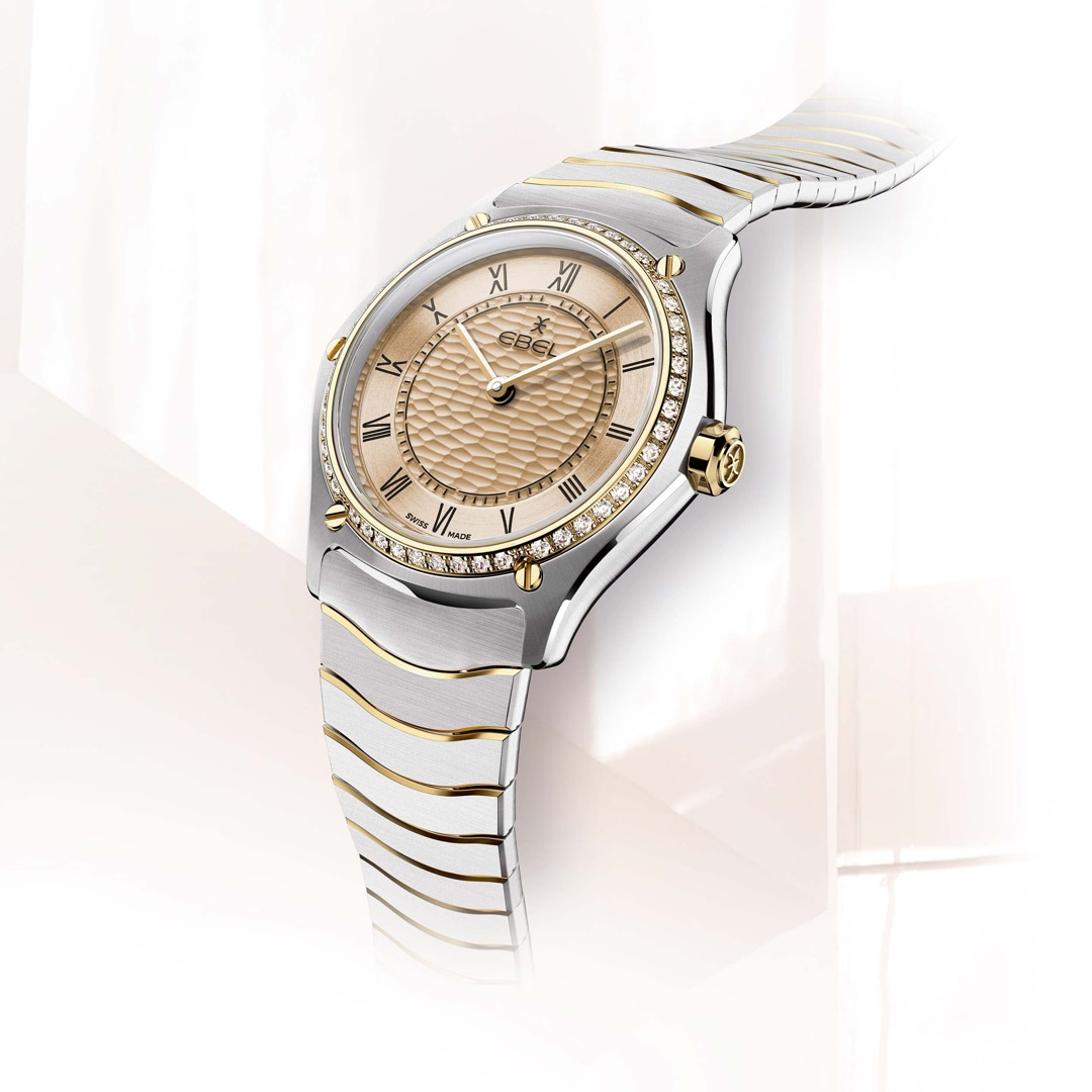 Ebel Sport Classic Lady Diamonds Bicolor / Beige
