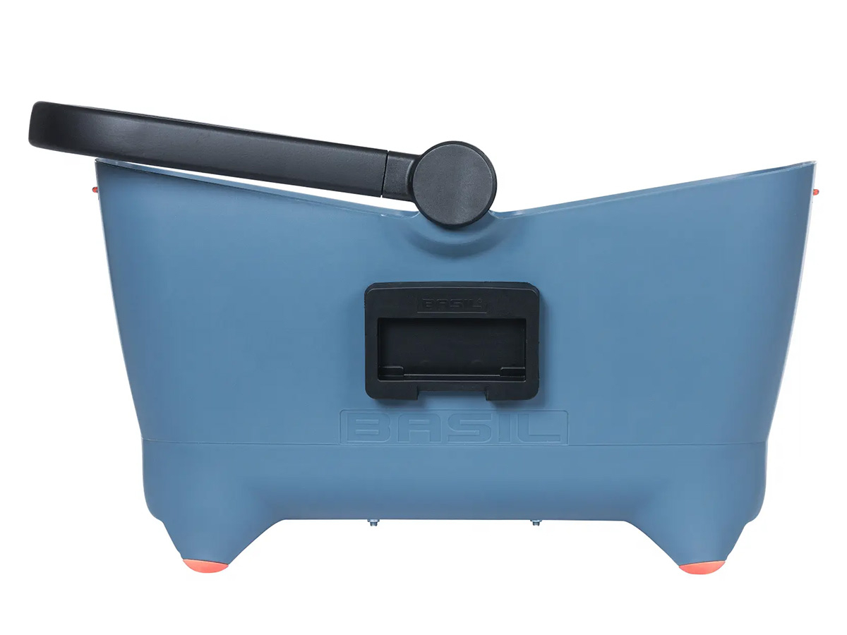Basil Buddy Klickfix Blue hondenfietsmand