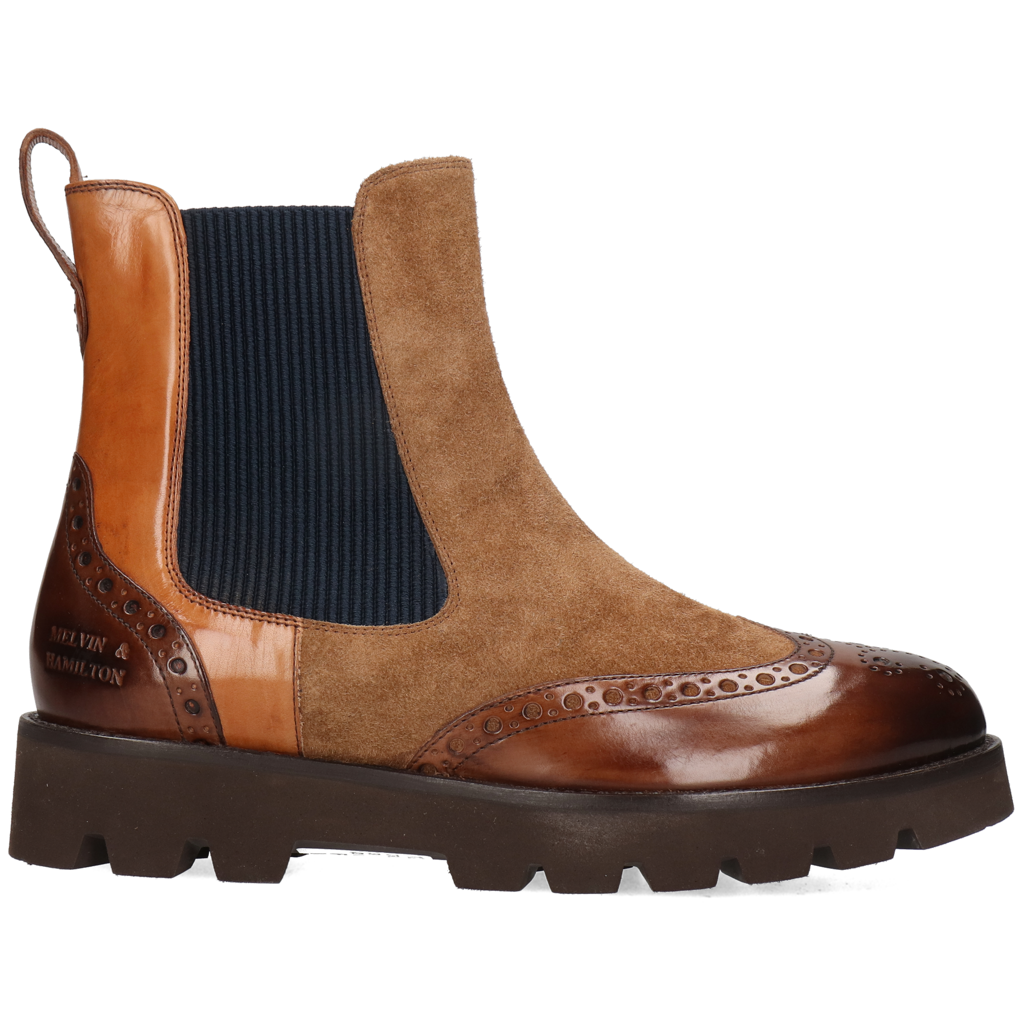 JADE 8 - Bottines à semelle plateforme | Marron